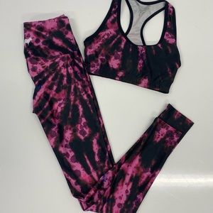 GOLDSHEEP pink tie dye set